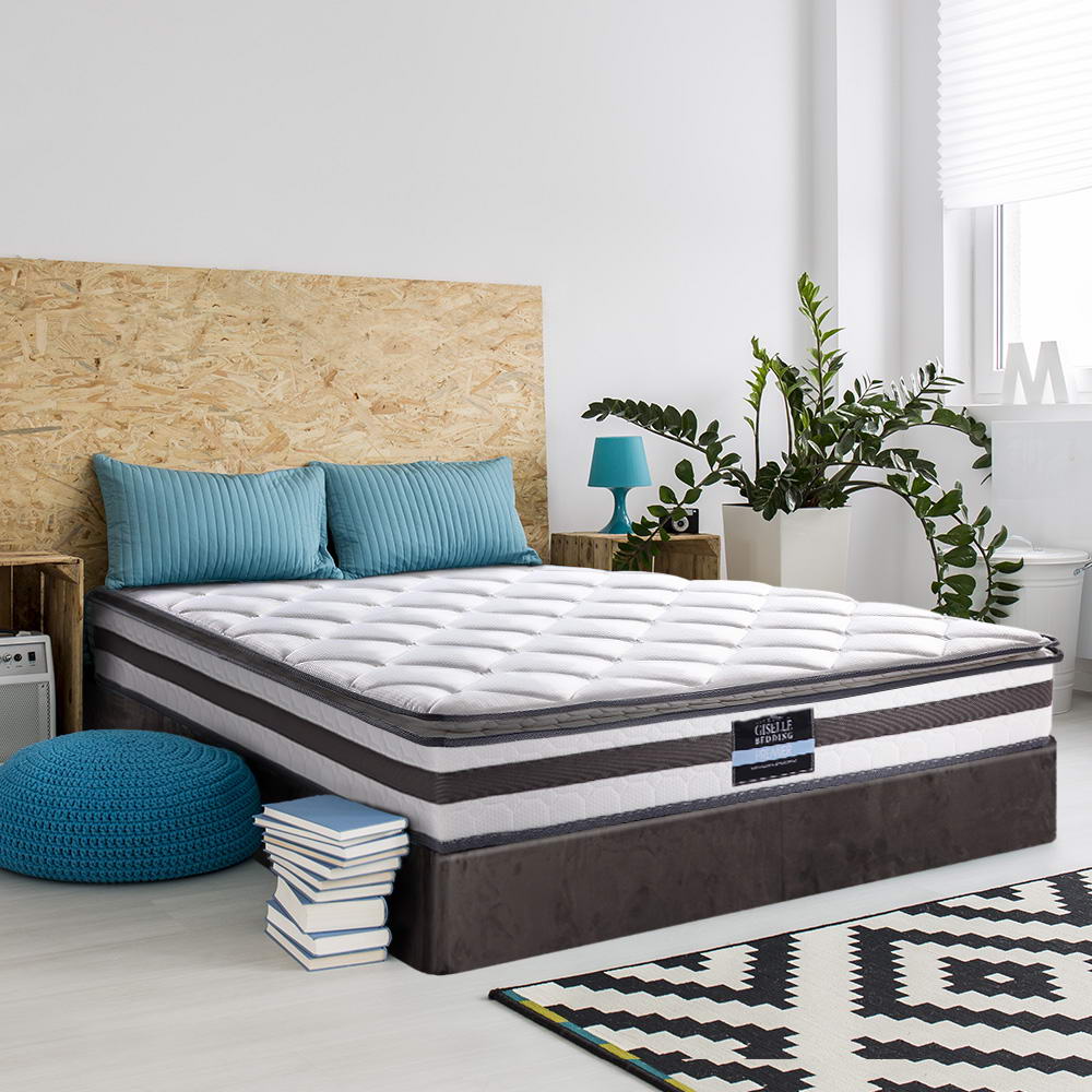 Coastline King Single Pillow Top Bonnell Spring Mattress – Medium Firm