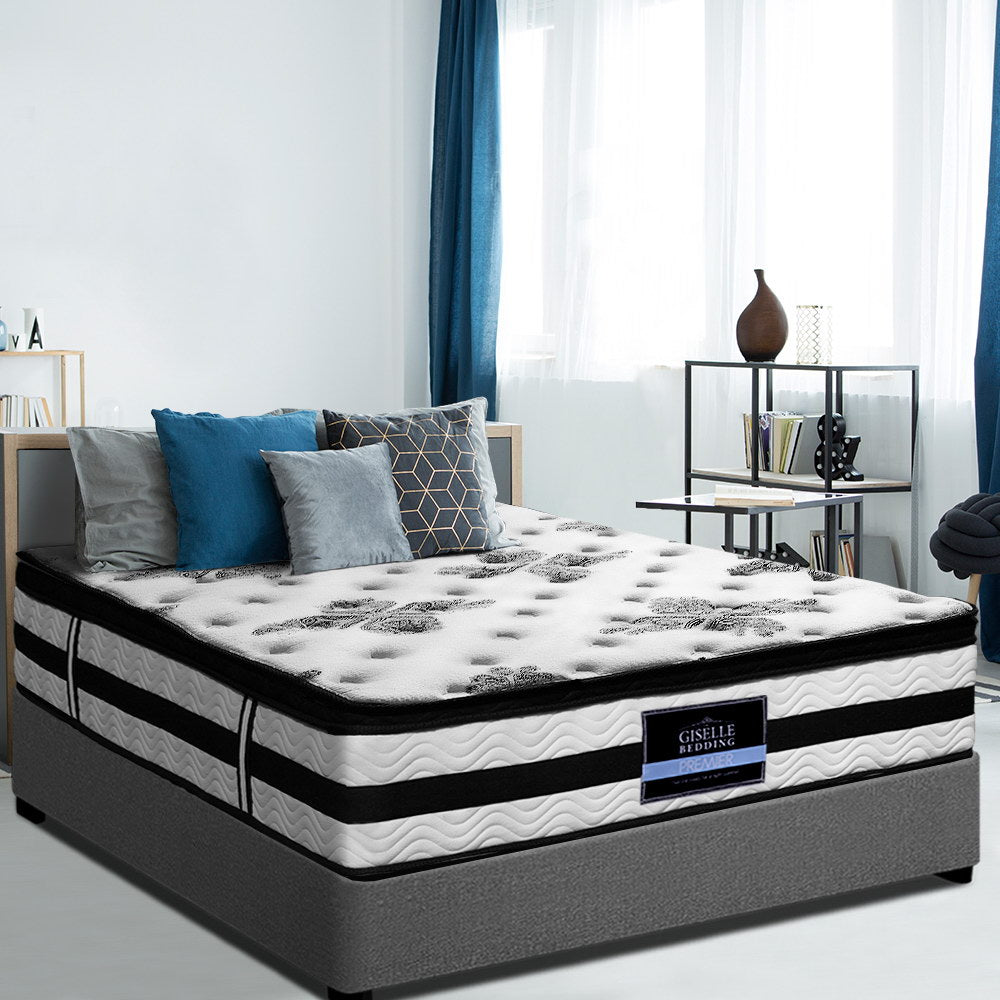 Nile 34cm Euro Top Pocket Spring Mattress – King Single