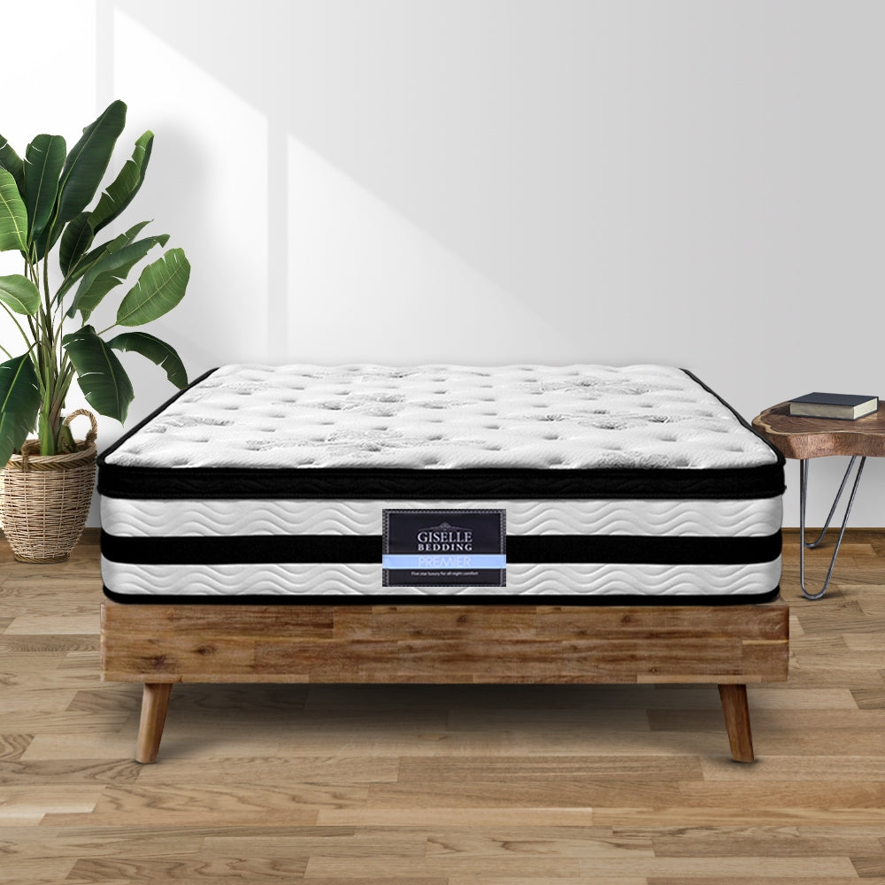 Nile 34cm Euro Top Pocket Spring Mattress – Single