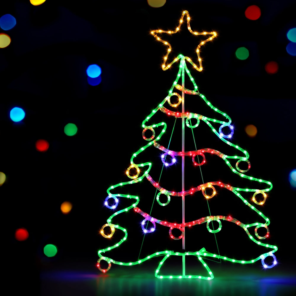 118cm Christmas Lights Motif 288 LED Rope Light Outdoor Decoration