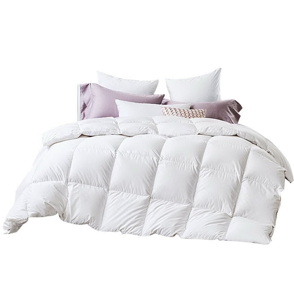Giselle Bedding 700GSM Duck Down Feather Quilt Queen - OZ Home Deals
