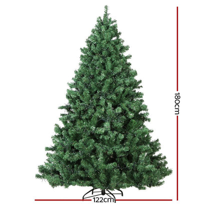 1.8M Christmas Tree 1980 LEDs 8 Light Mode - 765 Tips - OZ Home Deals