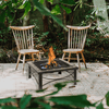 30" Square Slate Tile Fire Pit Outdoor Patio Heater Fireplace - OZ Home Deals