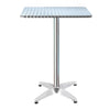 60x60cm Stainless Steel Folding Bar Table - OZ Home Deals
