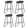 Artiss 4x Bar Stools Kitchen Dining Chairs Counter Stool PU Leather Metal