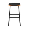 Artiss 4x Bar Stools Leather Padded Metal