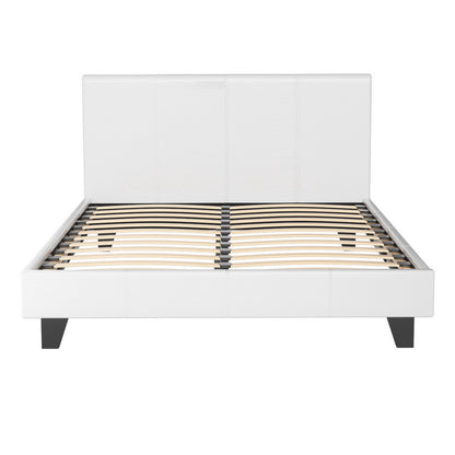 Artiss Bed Frame Double Size White NEO