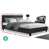 Neo Queen Bed Frame – Charcoal