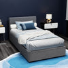 Marlow King Single Gas-Lift Storage Bed Frame – Grey
