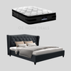 King Bed Package – Pier Bed Frame + Euro Top Mattress
