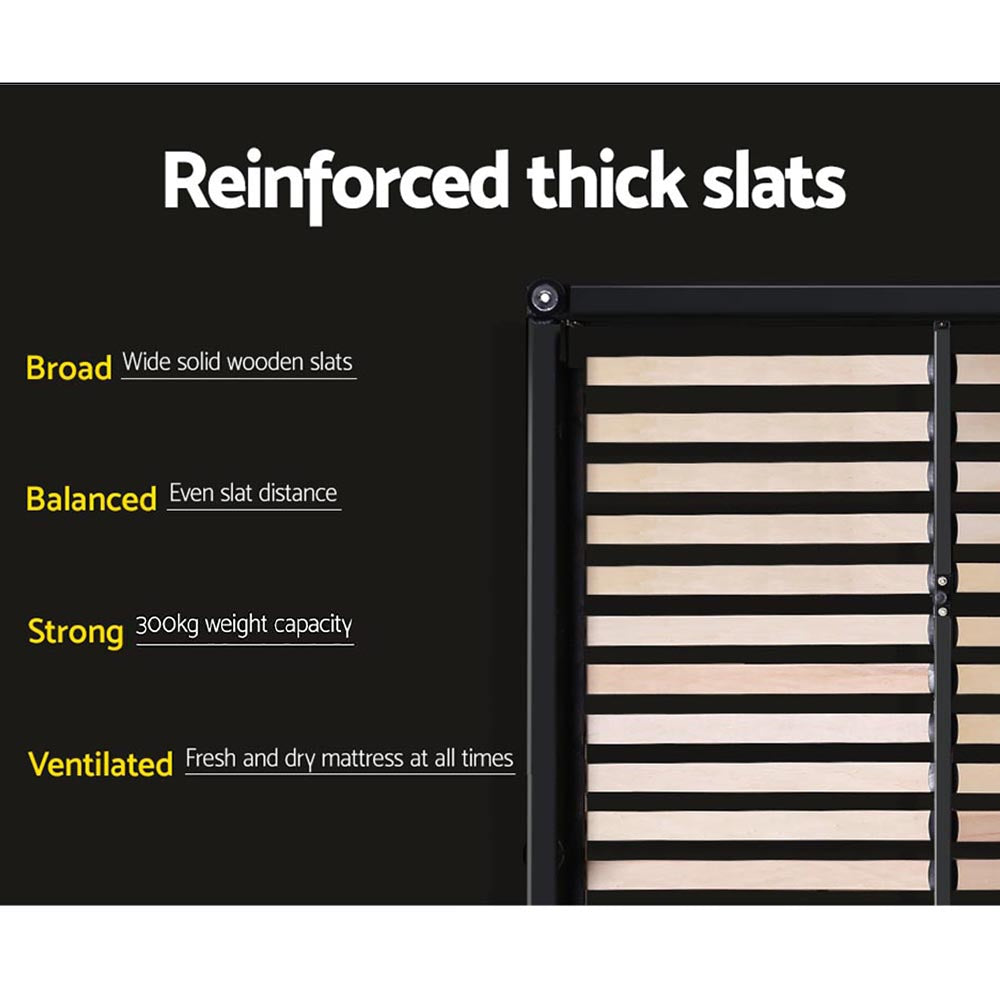 Bed Frame King Size Grey PIER