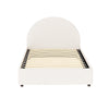 Uluru King Single Gas-Lift Storage Bed Frame – Boucle Fabric