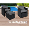 13-Piece Outdoor Dining Set - Charcoal