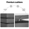 9-Piece Outdoor Rope Dining Set - White