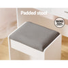 Bondi Hollywood LED Dressing Table Set with Mirror & Stool