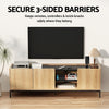Artiss TV Unit Entertainment Unit Storage Cabinet Shelf 160cm Pine