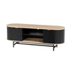 Artiss TV Unit Entertainment Unit Storage Cabinet Black Pine