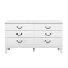 Artiss 6 Chest of Drawers - KUBI White