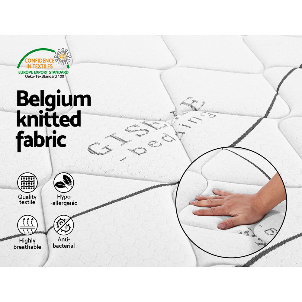 CoastalRest Single Bonnell Spring Mattress – Medium Firm