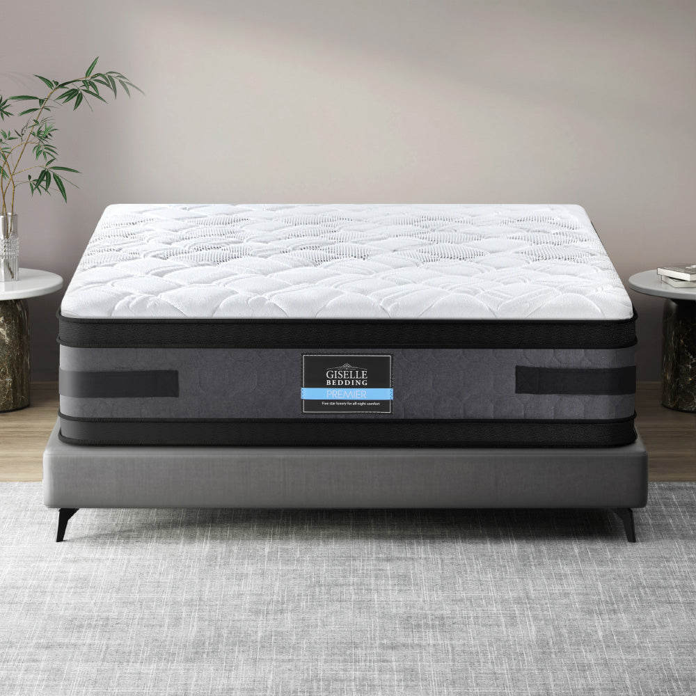 King Bed Package – Pier Bed Frame + Euro Top Mattress