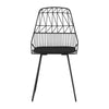Gardeon 2PC Outdoor Dining Chairs Steel Lounge Chair Patio Garden Furniture