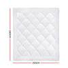 Giselle Bedding 800GSM Microfibre Bamboo Quilt King