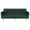 Artiss Sofa Bed 3 Seater Couch Convertible Lounge Adjustable Arm Recliner Velvet