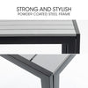 Fortia 5pc Outdoor Dining Furniture Set, 90 x 90cm Table and Chairs Setting for Outside
