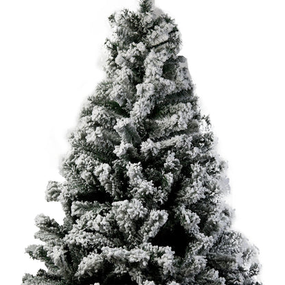 2.4M Snow-Tipped Artificial Christmas Tree - 1500 Tips