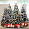 2.4M Snow-Tipped Artificial Christmas Tree - 1500 Tips