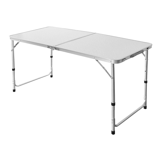 <p><strong>120 x 60cm Aluminium Folding Table with Adjustable Heights</strong></p>