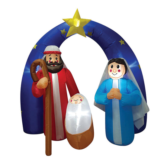 180CM Christmas Inflatable Nativity Sence
