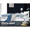 Remi King Single Wooden Bed Frame – White