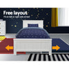 Tayla King Single Wooden Daybed – White