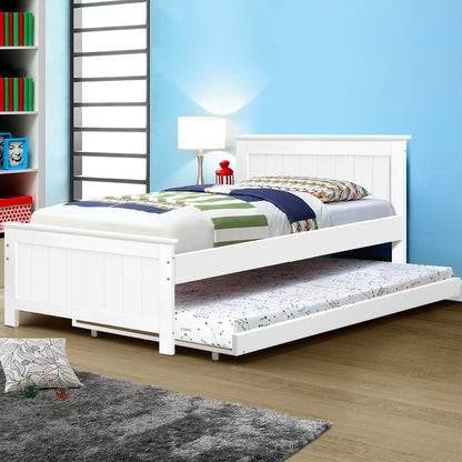 Tayla King Single Wooden Daybed – White