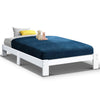 Jane Single Wooden Bed Frame – White