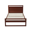 Banksia King Single Timber Bed Frame – Walnut