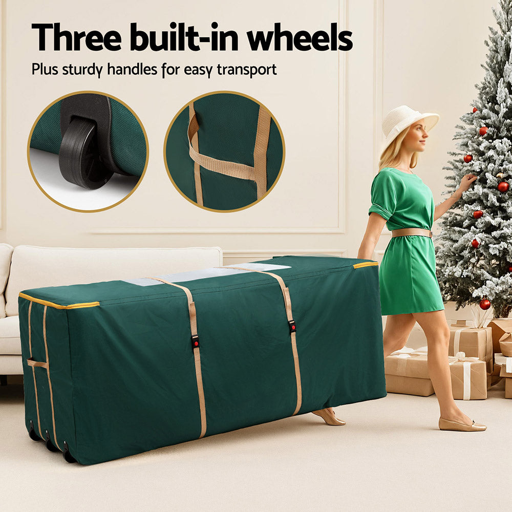 Christmas Tree Storage Bag Fits Up to 10ft Tree with Wheels