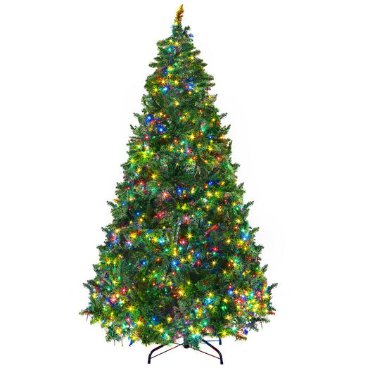 2.1m Multi Color Christmas Tree 8 Light Mode