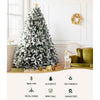 2.4M Snow Flocked Christmas Tree - 1500 Tips