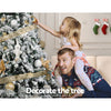 2.4M Snow Flocked Christmas Tree - 1500 Tips