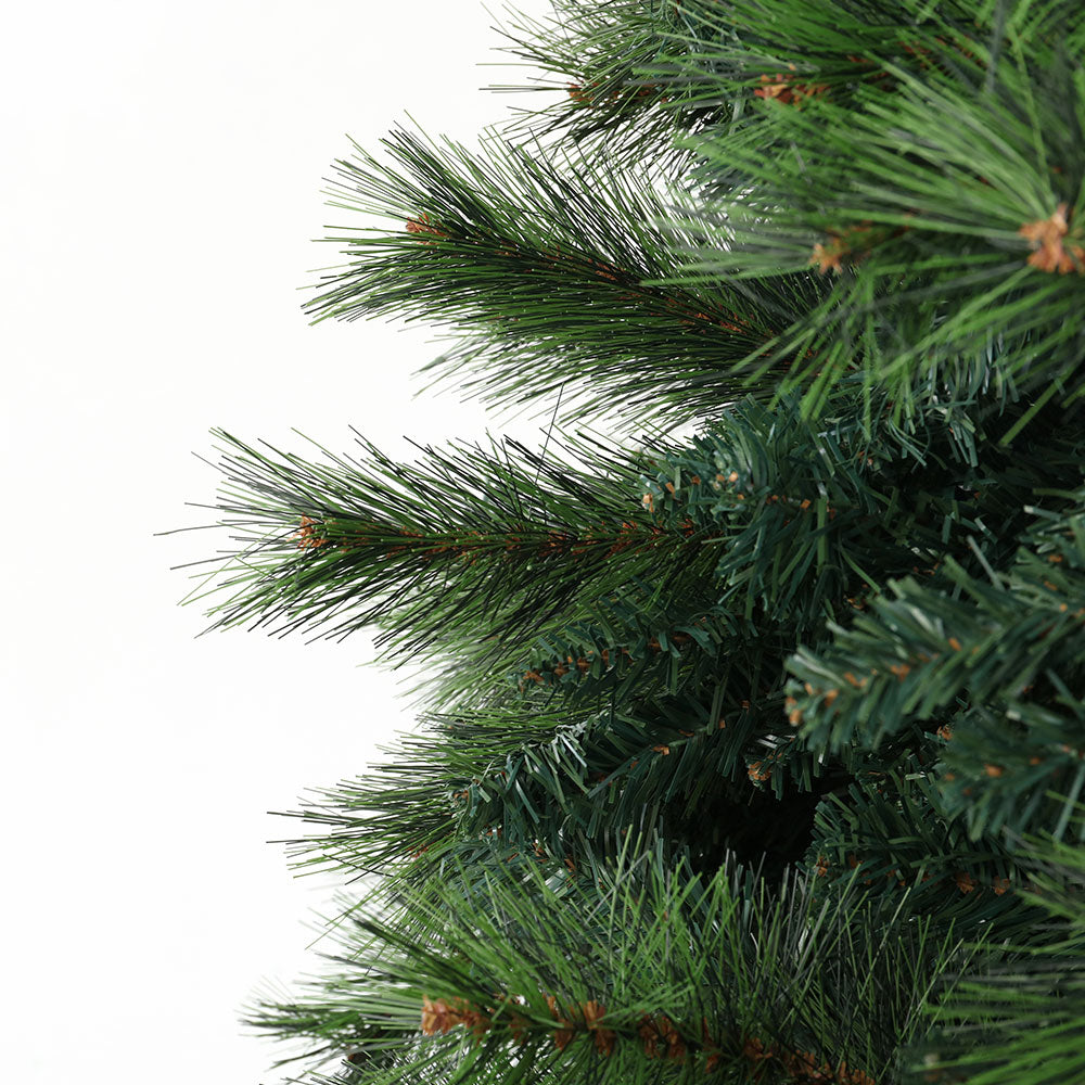 2.4M Green Christmas Tree Pine Needles - 2100 Tips
