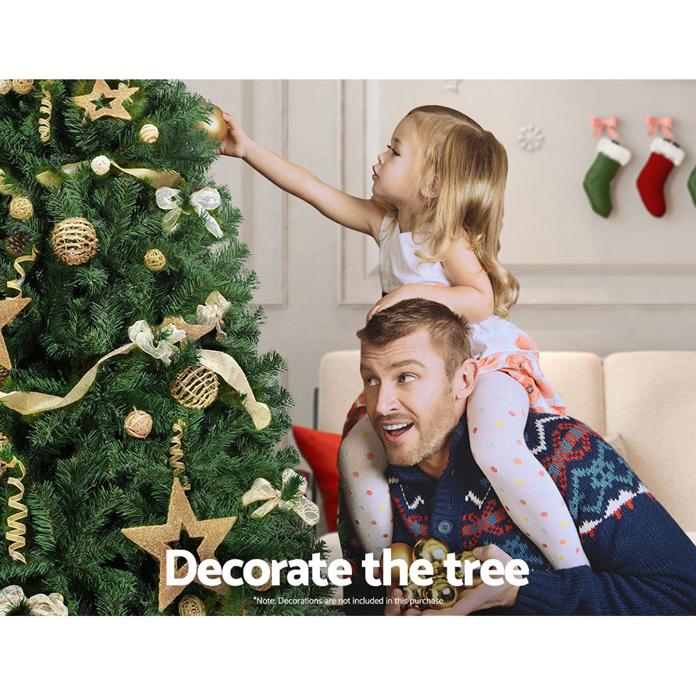 2.4M Green Christmas Tree - 1500 Tips