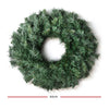 60cm Christmas Wreath Garland Xmas Decoration