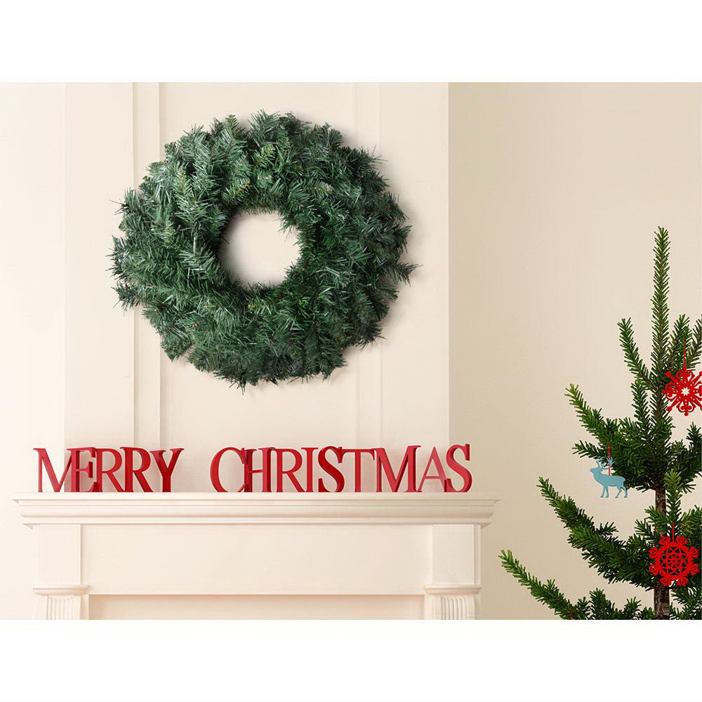60cm Christmas Wreath Garland Xmas Decoration