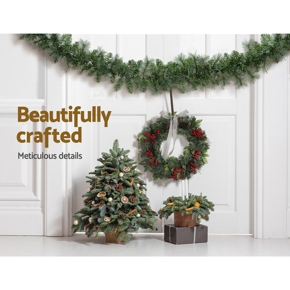 1.8M Christmas Garland with LED lights