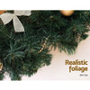 2.1M Green Christmas Garland Xmas Decoration