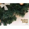 2.4M Christmas Garland Xmas Decorations Green
