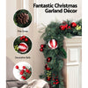 2.7M Christmas Garland with Xmas Decorations