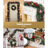 2.7M Christmas Garland with Xmas Decorations